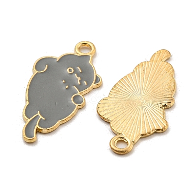 Alloy Enamel Pendants ENAM-H044-01G-02-1