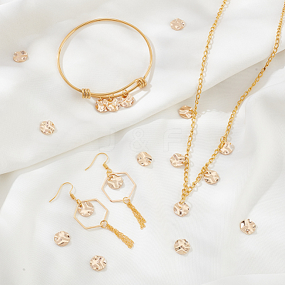 Brass Charms KK-BC0005-24G-NF-1
