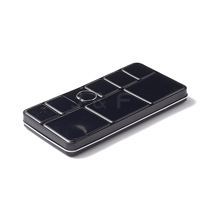 (Defective Closeout Sale: Scratch & Pit)Iron Watercolor Oil Storage Box TOOL-XCP0001-66-1