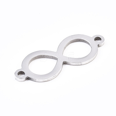 Non-Tarnish 201 Stainless Steel Link Connectors STAS-S110-113P-1