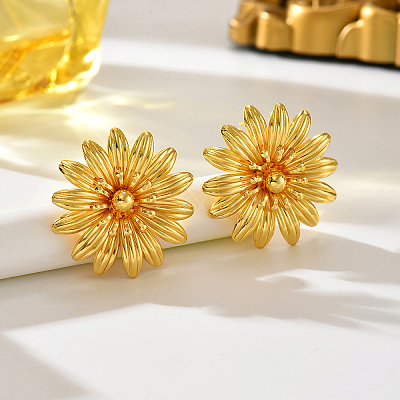 Iron Stud Earrings for Women RH0706-4-1