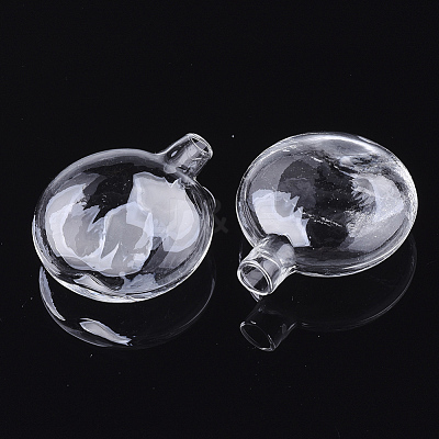 Handmade One Hole Blown Glass Bottles BLOW-T001-20-1
