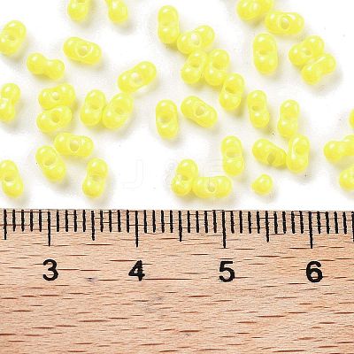 Baking Paint Glass Seed Beads SEED-A033-04I-1