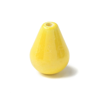 Glazed Porcelain Beads PORC-C005-01D-1