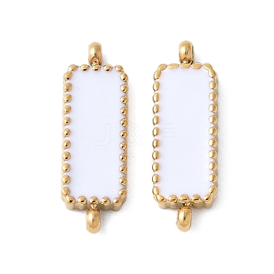 304 Stainless Steel Enamel Connector Charms STAS-G353-04G-02-1