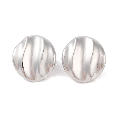 Non-Tarnish 304 Stainless Steel Stud Earrings for Women EJEW-Z049-07P-1