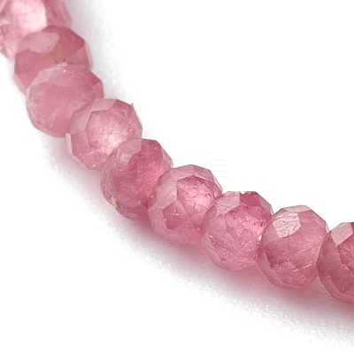 Natural Tourmaline Beaded Bracelets BJEW-JB06384-04-1