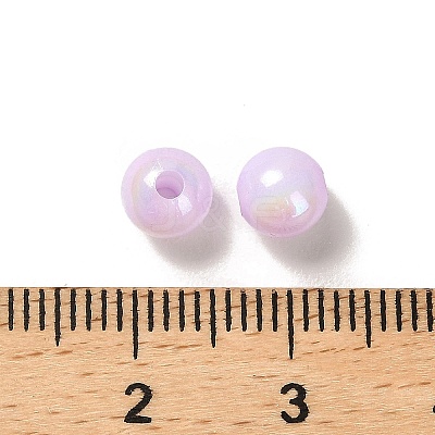 Opaque Acrylic Beads OACR-Z016-01B-03-1