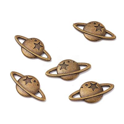 Zinc Alloy Cabochon Enamel Settings PALLOY-WH0036-26AB-1-1