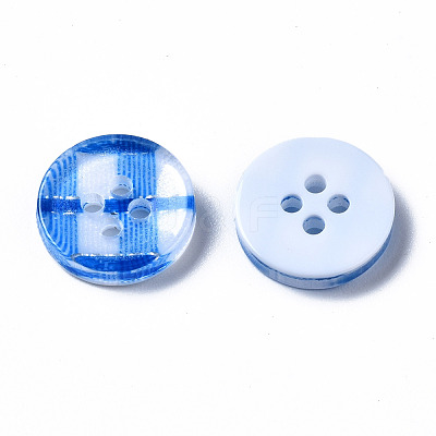 Resin Buttons BUTT-N017-01D-1