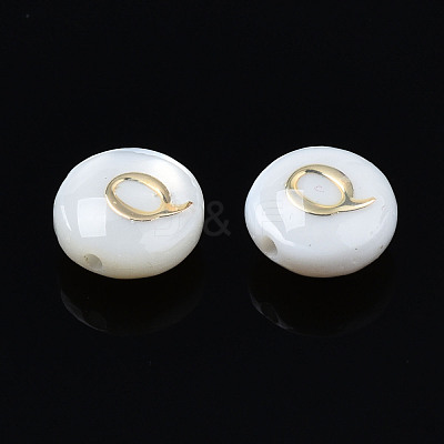 Natural Freshwater Shell Beads SHEL-S278-036Q-1