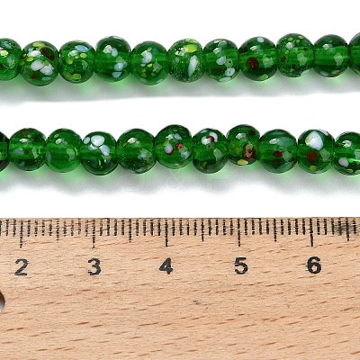 Handmade Lampwork Beads Strands LAMP-H071-01A-02-1
