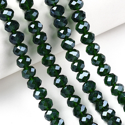 Electroplate Glass Beads Strands EGLA-A034-T3mm-A31-1