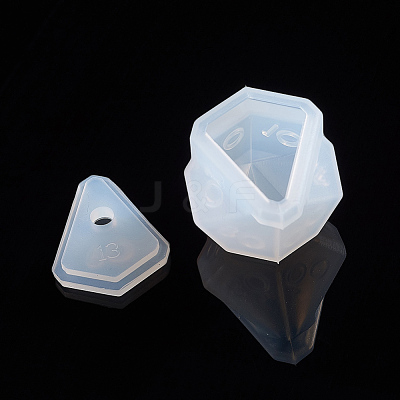 Silicone Dice Molds X-DIY-L021-28-1