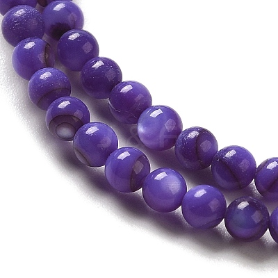Natural Freshwater Shell Beads Strands SHEL-H003-03B-1