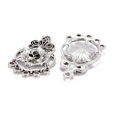 Tibetan Style Alloy Chandelier Components Links TIBE-I025-08AS-1