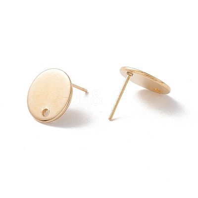 201 Stainless Steel Stud Earring Findings STAS-P308-09B-G-1