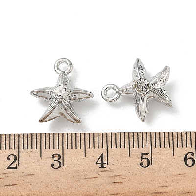 Alloy Rhinestone Pendants FIND-L024-08P-1