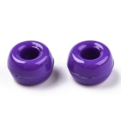 Opaque Plastic Beads KY-T025-01-F08-1