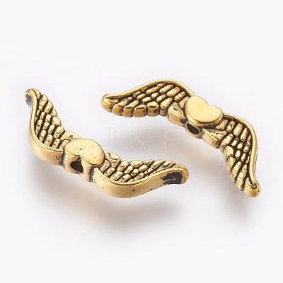 Tibetan Style Alloy Beads TIBEB-6803-AG-LF-1