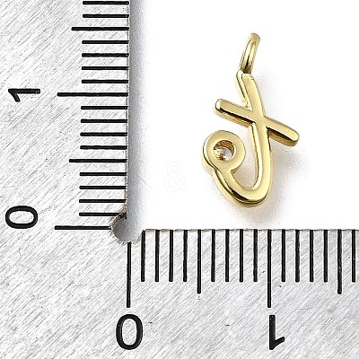 Brass Micro Pave Cubic Zirconia Pendants KK-B132-12G-T-1