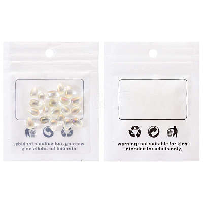 20Pcs Transparent Spray Painted Glass Charms GLAA-YW0001-03B-1