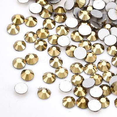 Glass Flat Back Rhinestone Cabochons RGLA-S002-20SS-32-1