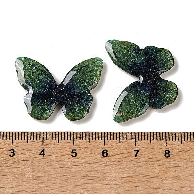 Trsnaprent Epoxy Resin Pendants RE-CBA2911-01H-1