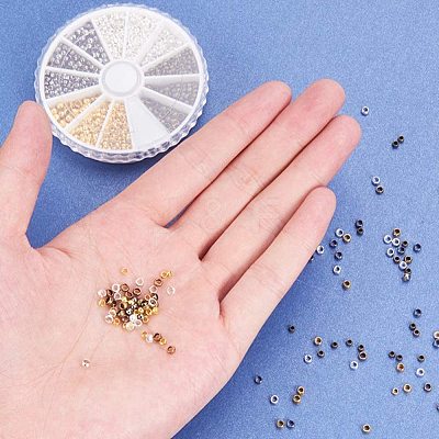 Brass Crimp Beads KK-PH0034-68-1