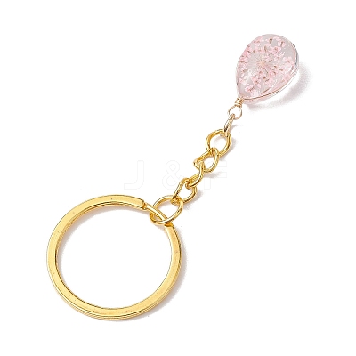 Glass Pendant Keychain KEYC-JKC00971-1