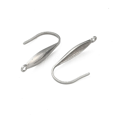 304 Stainless Steel Ear Wire Accessory STAS-Q336-12B-P-1