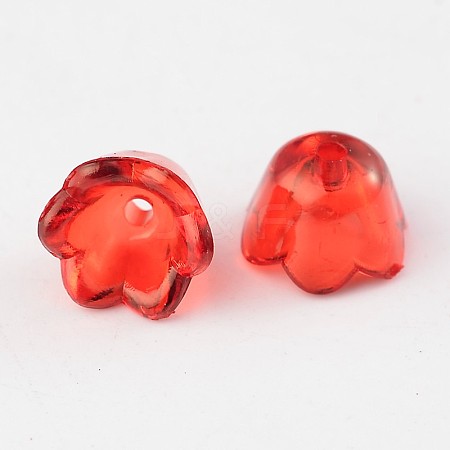 Transparent Acrylic Beads PL548-9-1