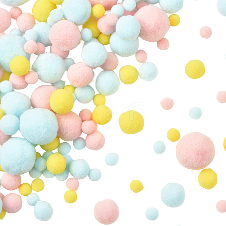 3 sets Polyester Ball Decoration DIY-SC0031-26F-1