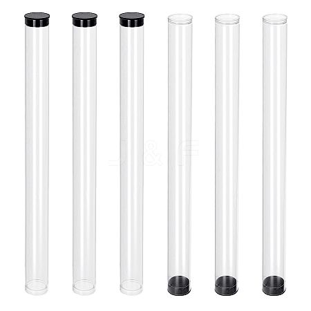 Transparent PC Plastic Bead Storage Tubes AJEW-WH0673-21A-1