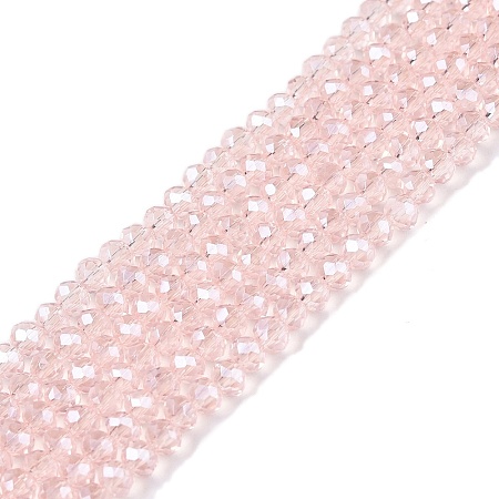Electroplate Glass Beads Strands EGLA-A044-T2mm-A22-1