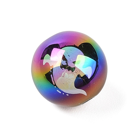 Halloween UV Plating Acrylic Beads LS-OACR-M013-08A-01-1