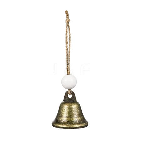 Iron Bell Hanging Ornaments HJEW-JM02438-1