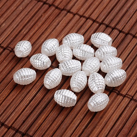 Acrylic Imitation Pearl Beads OACR-O002-2191-1