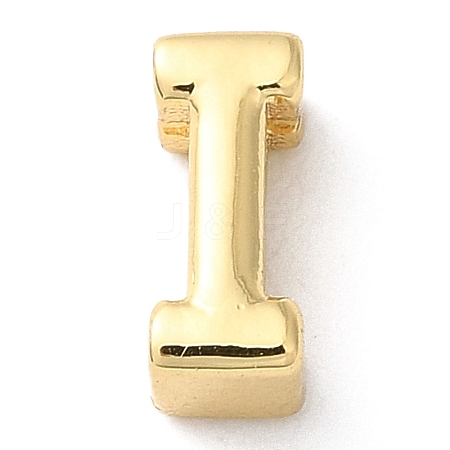 Rack Plating Brass Slide Charms KK-M254-15G-I-1