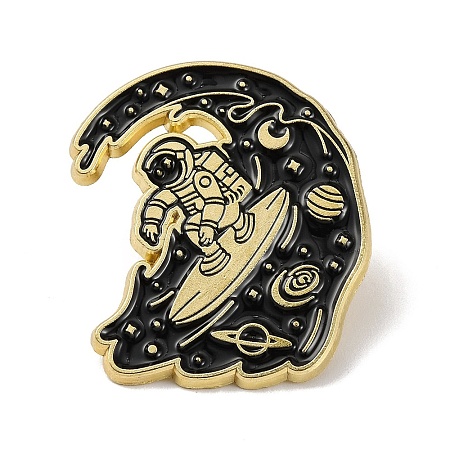 Creative Space Astronaut Series Brooches JEWB-U001-03A-1