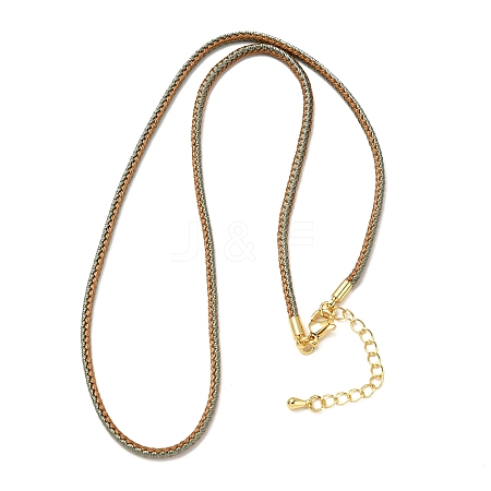 2.5MM Nylon Braided Cord Necklace Making FIND-G095-01G-18-1