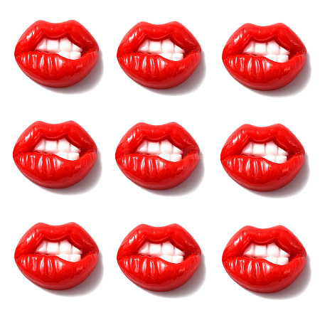 Opaque Cartoon Resin Cabochons RESI-CJC0020-14-1