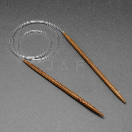 Rubber Wire Bamboo Circular Knitting Needles TOOL-R056-5.0mm-02-1