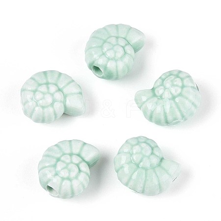 Handmade Porcelain Ceramic Beads PORC-T133-25H-1