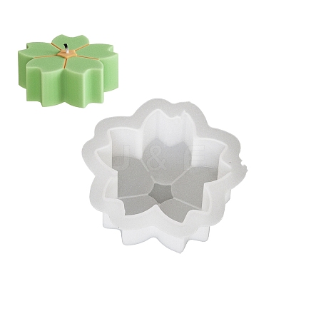 Flower DIY Silicone Candle Molds PW-WGE7CDD-02-1