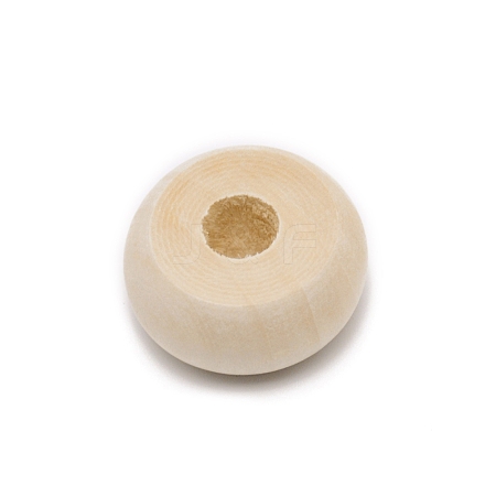Natural Wood Beads WOOD-WH0115-63-1