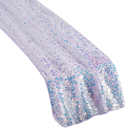 1Pc Polyester Paillette Table Runner AJEW-HY0002-23B-1
