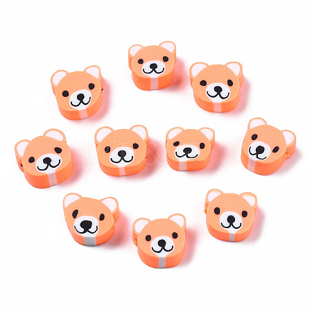 Handmade Polymer Clay Beads LS-CLAY-S096-004B-1