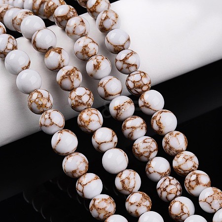 Natural Persian Jade Beads Strands G-A255-A02-01K-1