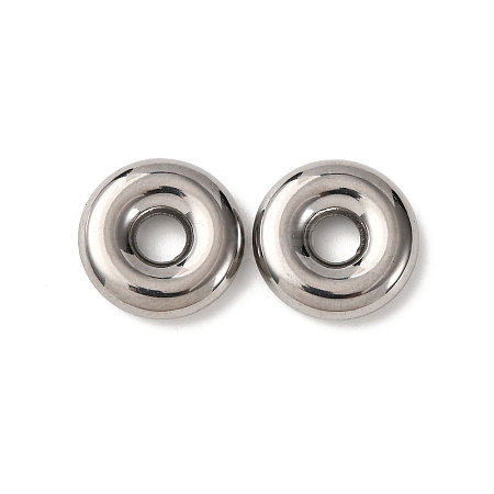 304 Stainless Steel European Beads STAS-D383-01A-P-1